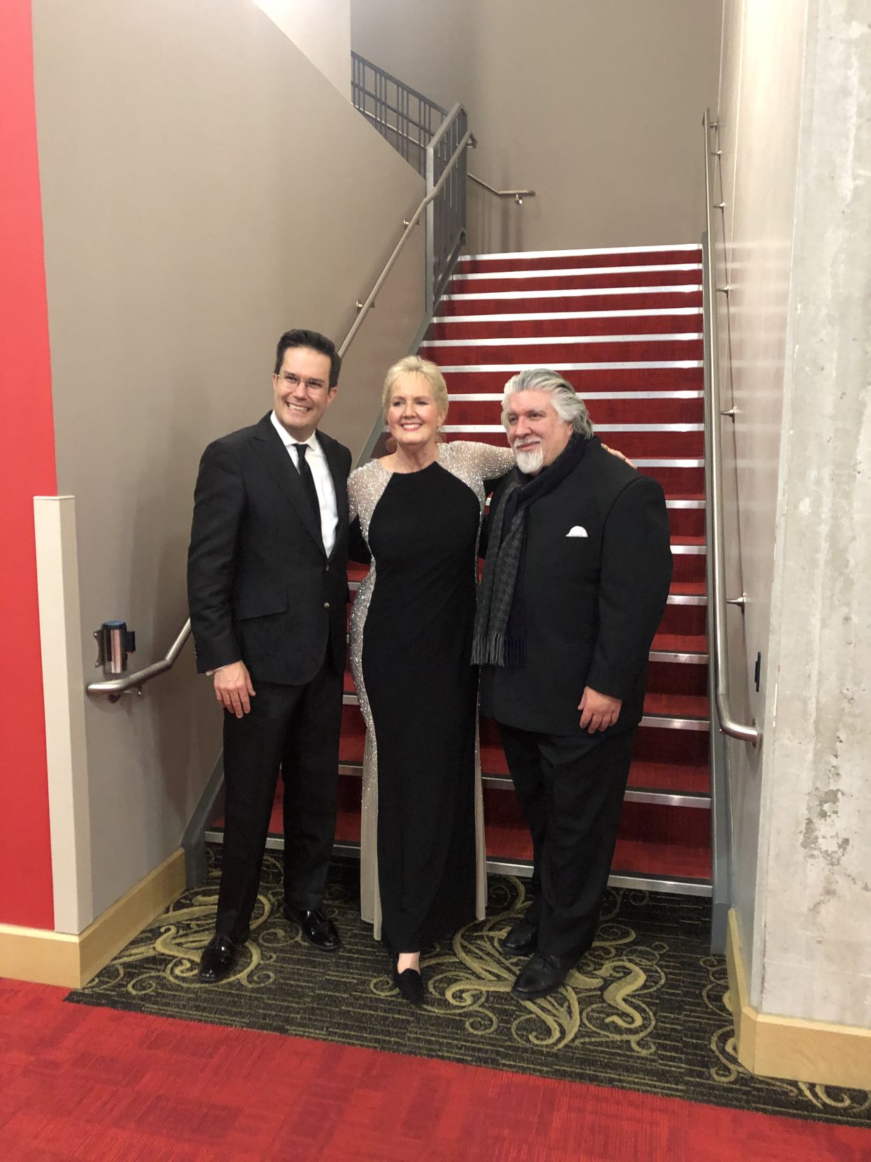 ICO Matthew Kraemer, Marjorie Lange Hanna, Andres Cardenes.